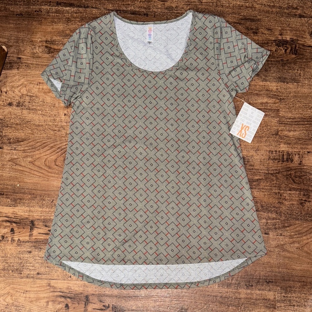 Geometric Patterned Women's Top size XS